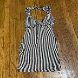 Guess Women's Black and White Dress